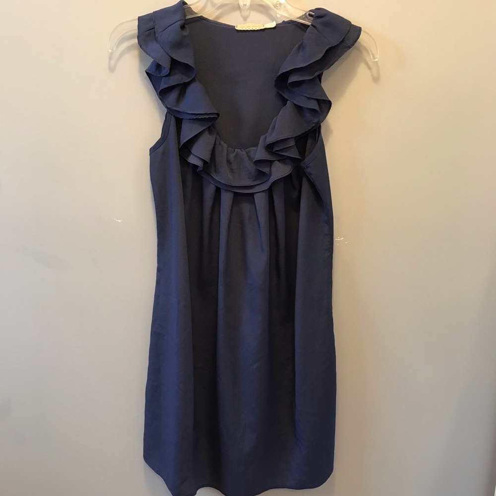 Anthropologie ruffle tunic top, Size S